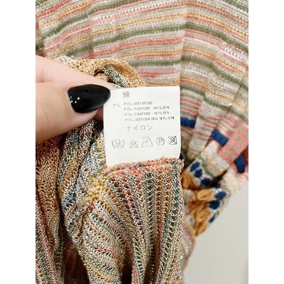 M Missoni Multicolor Shimmer Knitted Dress - Picture 10 of 12